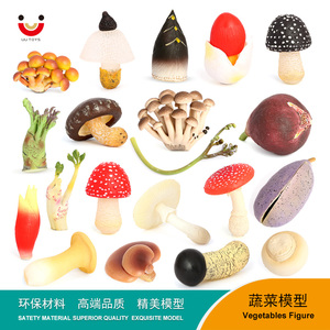 Figurines d'animaux, de plantes, de légumes et de champignons en PVC massif en gros – Jouets pour enfants - Product Image 2