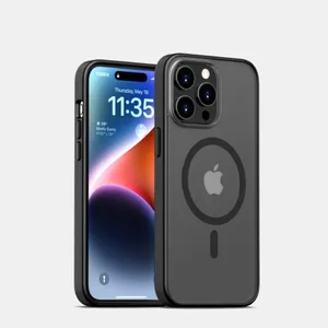 Hot Selling Geschikt Voor Apple 15 13 Series Case Magnetische Iphone15promax Case Anti-Drop Scrub Nieuwe Stijl Goedkope Prijs