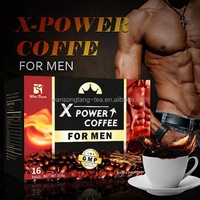 Café Arabica X Power pour la vitalité masculine, complément énergétique et pour les reins avec Maca et Black, marque privée