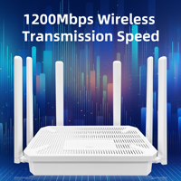 Routeur sans fil Easyboost LTE1200S 1200M4G WIFI6 double bande pour la maison, grande portée, 6 antennes, signal Gigabit stable