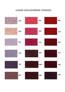 Cashmere di lana filato Cashmere 14,5 μm 2/28 NM prodotto misto per <span class=keywords><strong>maglieria</strong></span> 2025 elegante - Product Image 5