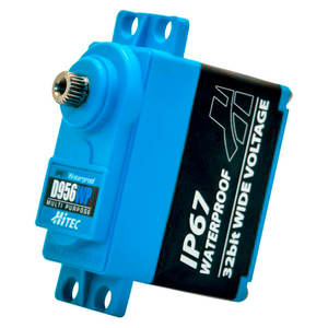 Actionneur sans noyau D956WP 20 mm étanche IP67, large plage de tension (4,8 V-7,4 V), couple élevé, protocole PWM/TTL, vitesse maximale 0,12 - Product Image 3