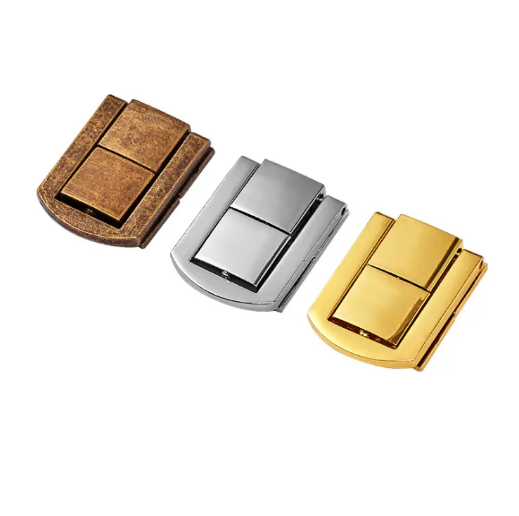 2022 Hot Sale Shiny Gold Lock For Wooden Box Fashion Jewelry Box Locks Metal Lock