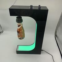 Nouveau présentoir de canette de vin de bouteille de lévitation magnétique ajusté avec 1kgs lourd