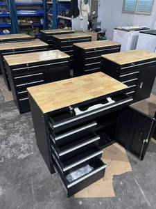 Armoire à outils mécanique mobile en métal bon marché Boîte à outils roulante pour l'organisation de poste de travail de voiture - Product Image 6