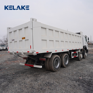 Camions bennes d'occasion Howo 8x4 12 roues 380ch 371ch LHD, transmission manuelle, poids lourd 75T, pour l'exploitation minière - Product Image 1