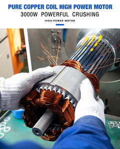 เครื่องบดเมล็ดพืชไฟฟ้าเครื่องบดข้าวบาร์เลย์เครื่องบดมอลต์เครื่องบดถั่วลิสง - Product Image 4