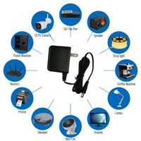 ETL FCC approuvé 100-240vac à dc 6 volts 1000ma 6v1a adaptateur secteur 6w us plug 6v 1a ac dc adaptateur secteur 6v