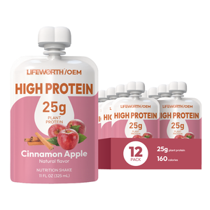 Lifeworth yüksek <span class=keywords><strong>Protein</strong></span> beslenme sallamak içecek 25g <span class=keywords><strong>Protein</strong></span> 6g Fiber 27 vitamin mineraller 0g şeker GLP-1 yetişkinler için dostu - Product Image 2