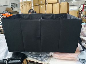 Sac de rangement multifonctionnel pour siège arrière de voiture Oxford Compartiment arrière Poubelle de voyage pliable Organisateur de coffre de voiture Boîte de rangement - Product Image 5
