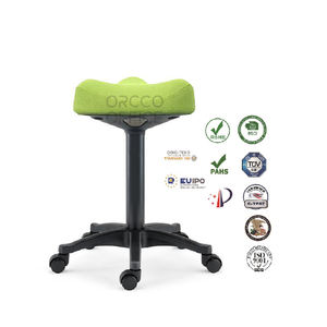 Oficina en casa <span class=keywords><strong>Dental</strong></span> Doctor Belleza Médico Silla de oficina Silla de taller de clínica Silla de montar Estilo giratorio Taburete rodante ajustable alto - Product Image 1
