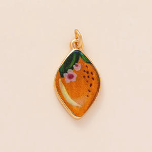 होंगटोंग AC-196 पीतल का नवीनतम डिजाइन स्ट्रॉबेरी उच्च गुणवत्ता वाले फैशन गहने नेकलेस बनाने के लिए आकर्षण - Product Image 6