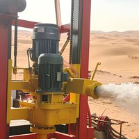 Foreuse hydraulique portable robuste à circulation inversée (RC) pour puits profonds, terres agricoles désertiques et forages à haut débit