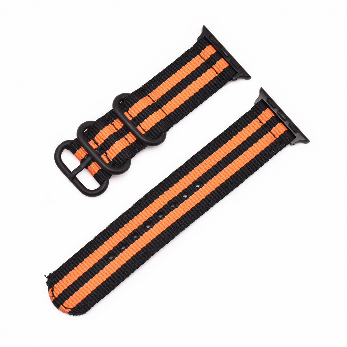 Naranja negro + hebilla negra