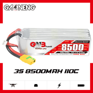 Gaoneng gnb 8500mAh 3S 11.1V 220C 110C XT90S RC LiPo แบตเตอรี่ EDF เจ็ตส์รถบรรทุกเครื่องบินเฮลิคอปเตอร์เรือ multicopter RC งานอดิเรก - Product Image 2
