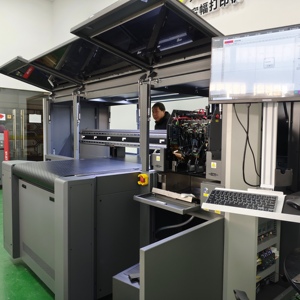 Myjet tự động tập trung UV lai máy in phun không ngừng Cmyk W V CCD giường phẳng hình ảnh cho thẻ in ấn với RICOH đầu in - Product Image 6