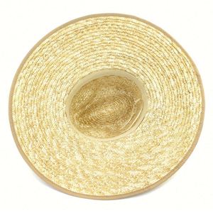 Chapeau Fedora en Paille de Blé Tendance pour Femme et Homme, Grand Bord, Protection Solaire, Idéal Plage et Temps Tropical – Nouvelle Collection Été - Product Image 4