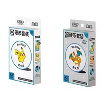 Kotak Booster Set Koin Kejutan PTCG 151, Kartu Koleksi Asli, Set Koin Charizard, Kartu Pokemon Sederhana