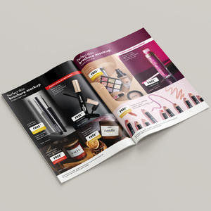 Impression <span class=keywords><strong>de</strong></span> livres à couverture souple en couleur pleine, <span class=keywords><strong>magazine</strong></span> <span class=keywords><strong>de</strong></span> mode, reliure parfaite, papier kraft, impression offset en relief, taille personnalisée, OEM personnalisé - Product Image 1