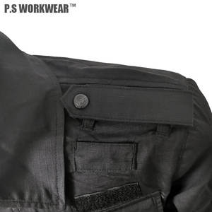 Uniformes <span class=keywords><strong>de</strong></span> Entrenamiento para <span class=keywords><strong>Personal</strong></span> <span class=keywords><strong>de</strong></span> <span class=keywords><strong>Seguridad</strong></span>, Color Puro, Uniformes <span class=keywords><strong>de</strong></span> Guardia <span class=keywords><strong>de</strong></span> <span class=keywords><strong>Seguridad</strong></span> <span class=keywords><strong>Privada</strong></span>, Ripstop <span class=keywords><strong>de</strong></span> Poliéster y Algodón, Logotipo Personalizado - Product Image 3