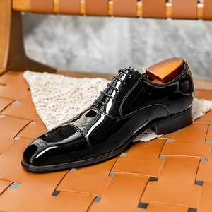 Auténticos Zapatos Mocasines de Cuero Genuino para Hombre, Hechos a Mano, con Punta Cuadrada, Casuales, para Uso Diario, Ideales para Bodas, Populares - Product Image 4