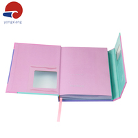 Ästhetischer Weicher Planer für Frauen und Mädchen mit Box, Niedlicher Ästhetischer PVC Transparenter A5 Ringbuch-Notizbuch, Loseblatt-Tagebuch