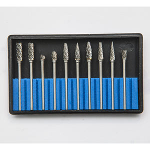 टंगस्टन कार्बाइड रोटरी Burrs उपकरण 2.35x3 के लिए, 2.35x2.35Mm लकड़ी Metalworking बिट रोटरी फ़ाइलें Burrs सेट - Product Image 4