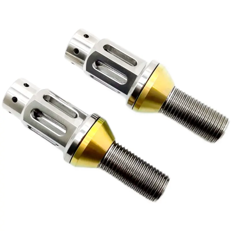 German Stand strength GR5 taper seat m14 Auto automobile Titanium alloy Wheel lug Bolts nuts stud kit for BMW Audi supra