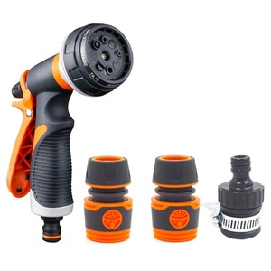 High Pressure Plastic Garden Water <strong>Spray</strong> Sprayers Gun <strong>Set</strong> with Variable <strong>Spray</strong> Patterns for Plants and Garden Hose Pipe - Product Image 2