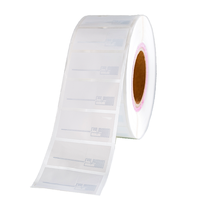Etiquetas NFC al por Mayor de 25 mm de Diámetro, 22x11 mm, Etiquetas de Papel RFID UHF Personalizadas, Etiqueta RFID Impermeable y Grabable con Frecuencia de 13.56 MHz