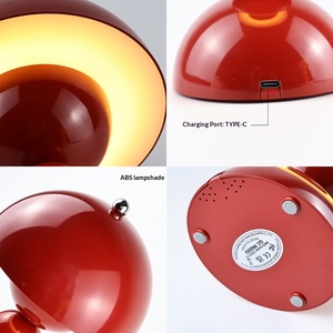 Lampe de table Ever-bright Bud, style nordique moderne, avec commande tactile ABS, batterie 5V incluse, 3 couleurs, pour chambre à coucher, chevet, bureau, décoration de mariage et d'ameublement - Product Image 4