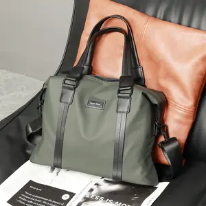 2023 New Men's Handbag Briefcase Computer Bag Laptop Luxury Mens Bags Large Capacity Oxford Casual Crossbody
