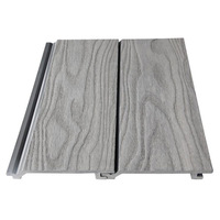 Panel de Pared Exterior Impermeable y Ecológico de WPC, Decoración Exterior Resistente a la Intemperie, Marca Sayruo, Retardante de Fuego, 5 Años de Garantía