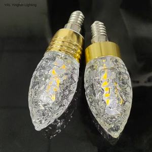 Bombilla LED <span class=keywords><strong>de</strong></span> Diseño Cristalino <span class=keywords><strong>de</strong></span> 9W, E27 E14, Triple Color Intercambiable 3000K-6000K, para Lámpara <span class=keywords><strong>de</strong></span> Techo, Colgante o <span class=keywords><strong>de</strong></span> Escritorio - Product Image 5