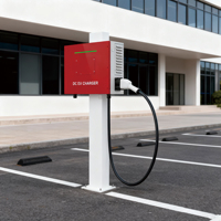 OEM ODM Sixpence Nouvelle Station de Recharge Commerciale Portable pour Véhicules Électriques 20/40KW 30kW DC CCS2 GBT Blanche, pour Rénovation/Mise à Niveau, Direct Usine
