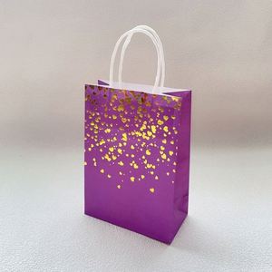 LILA Luxury Silk Premium Paper <b>Bag</b> High-End Shopping <b>Bag</b> Packaging - Product Image 5