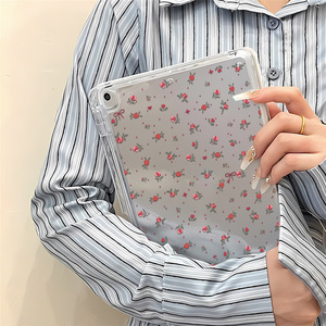 Funda Protectora para iPad Pro de 11 Pulgadas, Diseño Floral Completo, Plegable en Y, Antigolpes, Suave, con Ranura para Lápiz, Estilo Moderno - Product Image 2