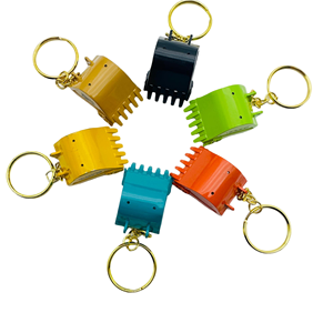 <span class=keywords><strong>Porte</strong></span>-clés et ornements créatifs en forme de dents de godet de pelle mécanique, modèle de dents de godet, souvenirs, décorations, pendentifs - Product Image 6