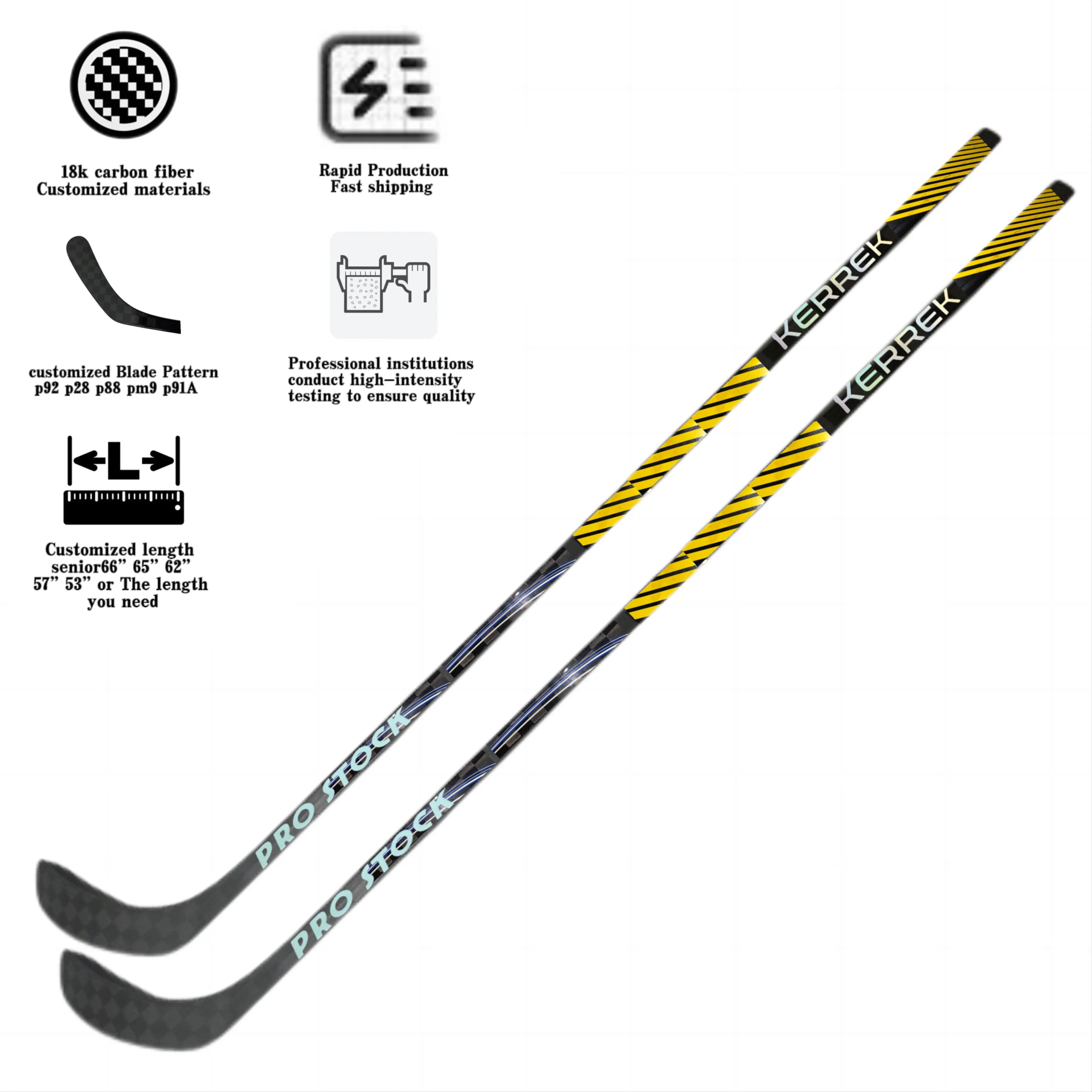 Fabrieksprijs Gereviseerde Hockeystick Milieuvriendelijk Veld Custom Carbon Flesopener Gereviseerde Hockeystick Te Koop