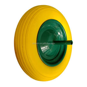 <span class=keywords><strong>Roue</strong></span> de <span class=keywords><strong>brouette</strong></span> anti-crevaison <span class=keywords><strong>350x8</strong></span> avec essieu long - Product Image 2