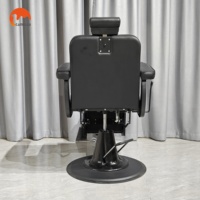 Chaise de barbier pour hommes salon de coiffure moderne beauté permanente rasage poser hauteur de levage réglage pivotant coiffure