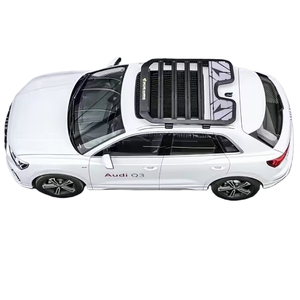 Plateforme de <span class=keywords><strong>porte</strong></span>-bagages de toit en aluminium pour <span class=keywords><strong>Audi</strong></span> <span class=keywords><strong>Q3</strong></span> 8U/F3/F3L 2011-2026, <span class=keywords><strong>porte</strong></span>-bagages avec surface antidérapante pour bagages/équipement de camping - Product Image 1