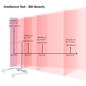 Lampe de thérapie par <span class=keywords><strong>lumière</strong></span> rouge BioMol de qualité médicale pour soulager la douleur, 660 nm 850 nm, panneau de thérapie par <span class=keywords><strong>lumière</strong></span> rouge infrarouge pour tout le corps, pour salon de beauté - Product Image 5