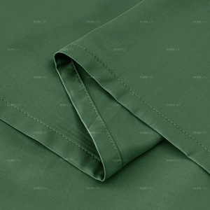 Groothandel 100% Biologisch Katoen Bamboe Viscose Luxe Satijn Zijde Lyocell Dekbedovertrek Beddengoed Set Hoogwaardig Laken Set - Product Image 5