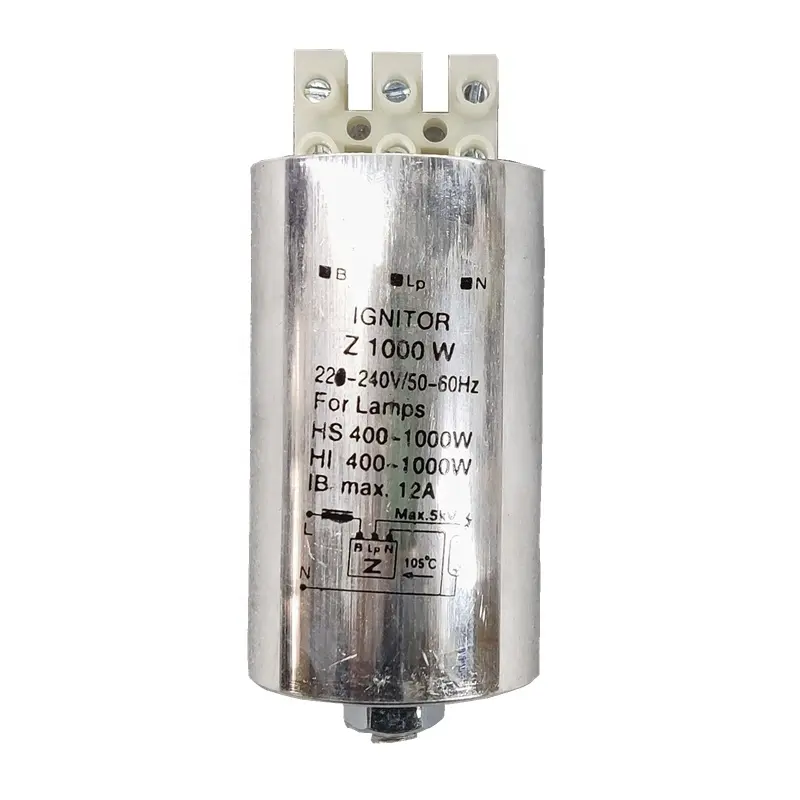 Factory Sale 1000W Electronic Ignitor Lighting Starter Three Wires Connection for MH HPS Lamp