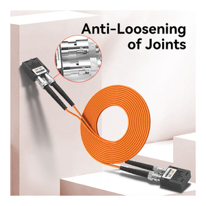 Giantech 10m 1*9 tốc độ thấp mô-đun quang học Multimode 850nm sợi kép ST Máy chủ nối tiếp 9-pin mô-đun sợi phương tiện truyền thông chuyển đổi PoE - Product Image 3