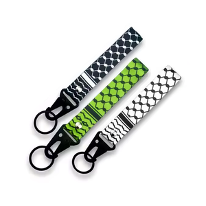 Personalizado Sublimated Palestina Bandeira Neck Lanyard com gancho <span class=keywords><strong>Breakaway</strong></span> <span class=keywords><strong>Keychain</strong></span> e Mapa Acessório Frete Grátis - Product Image 2