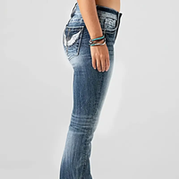 Jeans vintage pour femmes Denim Factory, jeans skinny brodés, services de personnalisation de la fabrication