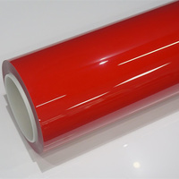 Films de protection de peinture (PPF) KUMOSHI TPU couleur rouge Ferrari 1,52*15m 7,5mil anti-UV avec technologie Air Release pour carrosserie complète OEM ODM personnalisable