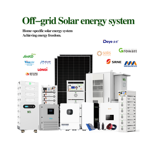 Système solaire hors réseau à <span class=keywords><strong>prix</strong></span> avantageux 10kw 8kw 5kw 30kw, système solaire hybride pour les ménages avec <span class=keywords><strong>batterie</strong></span> Dyness et onduleur Deye - Product Image 1
